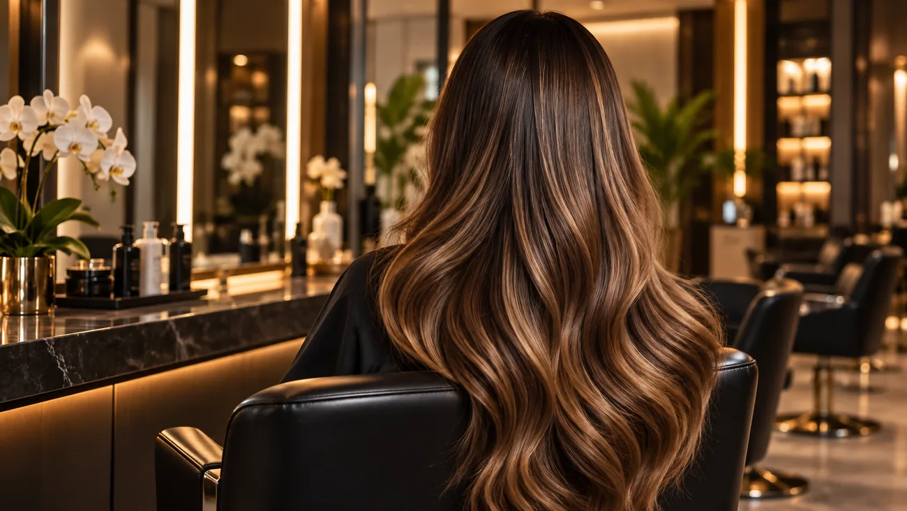 Imagem ilustrativa de cabelo com mais volume e movimento